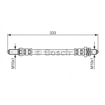 Flexible de frein BOSCH 1 987 476 619