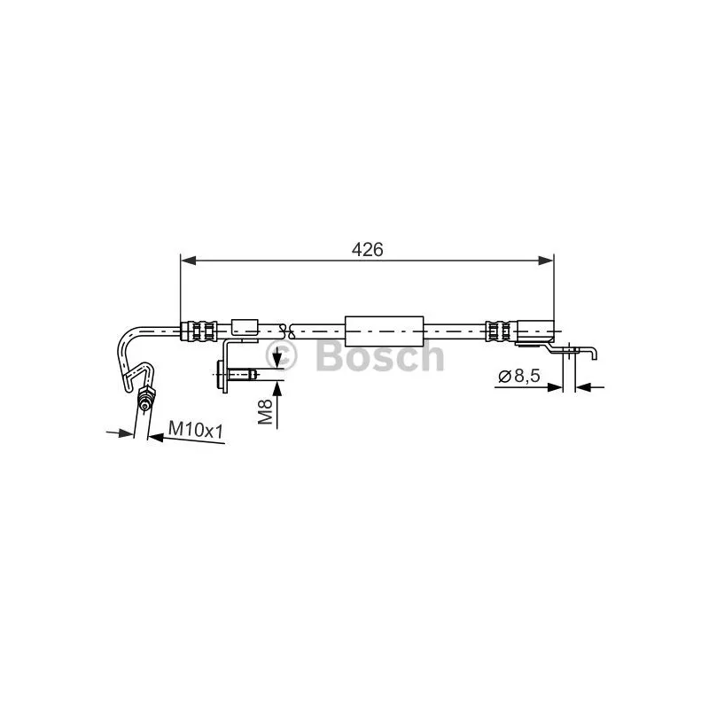 Flexible de frein BOSCH 1 987 476 623