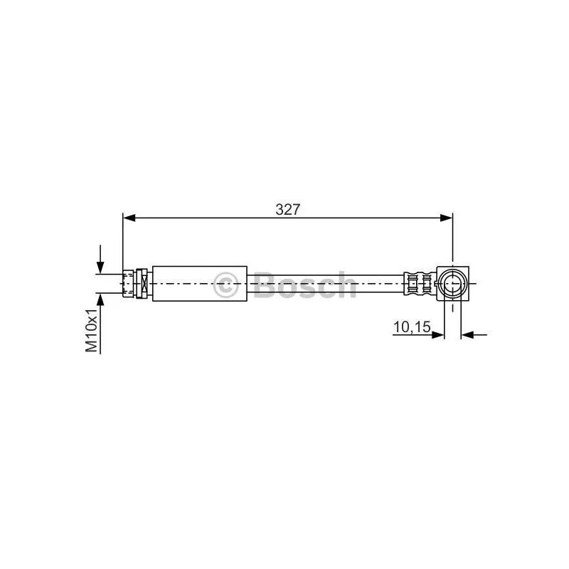 Flexible de frein BOSCH 1 987 476 625