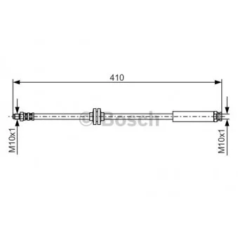 Flexible de frein BOSCH 1 987 476 642