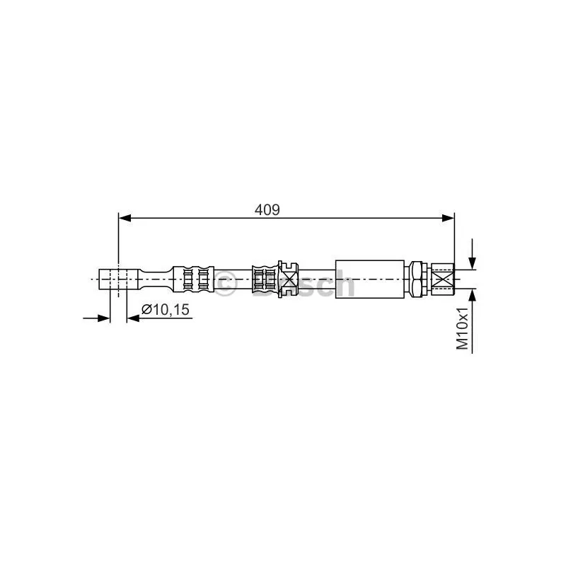 Flexible de frein BOSCH 1 987 476 644