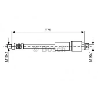Flexible de frein BOSCH 1 987 476 649