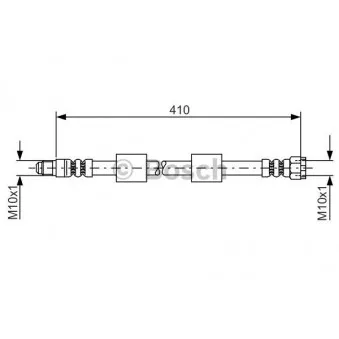 Flexible de frein BOSCH 1 987 476 650