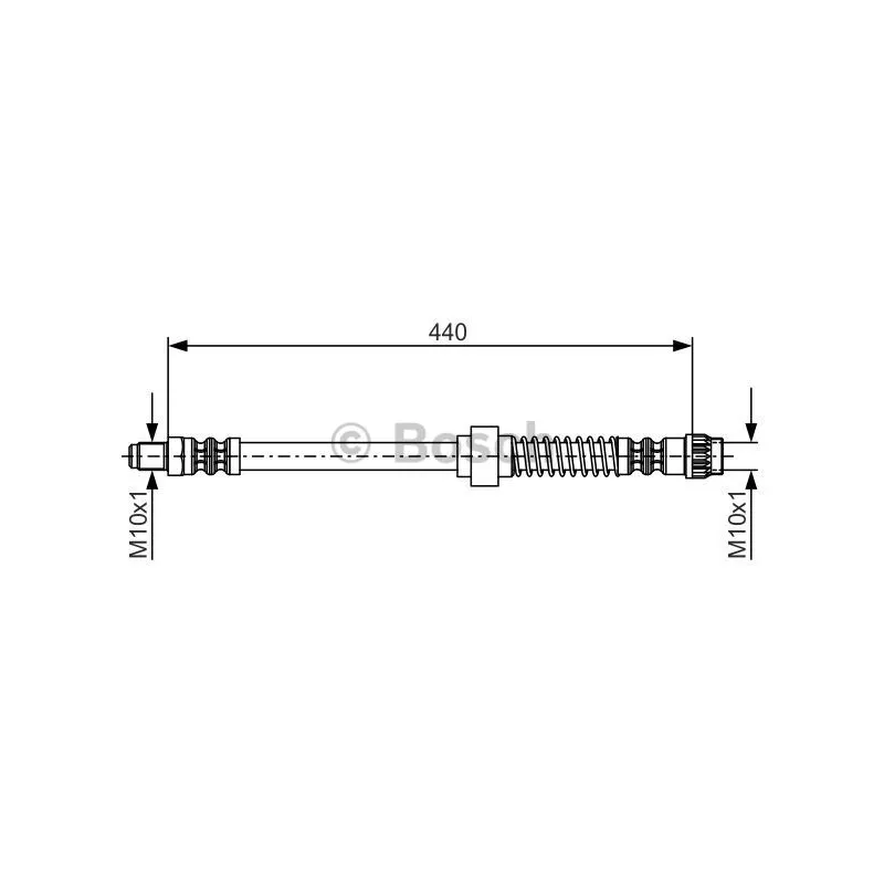 Flexible de frein BOSCH 1 987 476 651