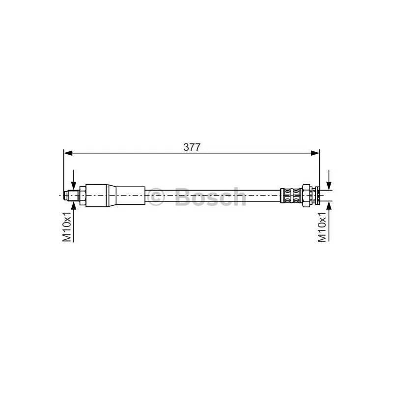 Flexible de frein BOSCH 1 987 476 666