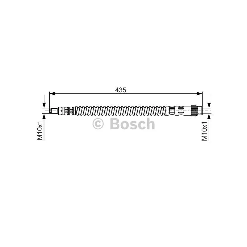 Flexible de frein BOSCH 1 987 476 669