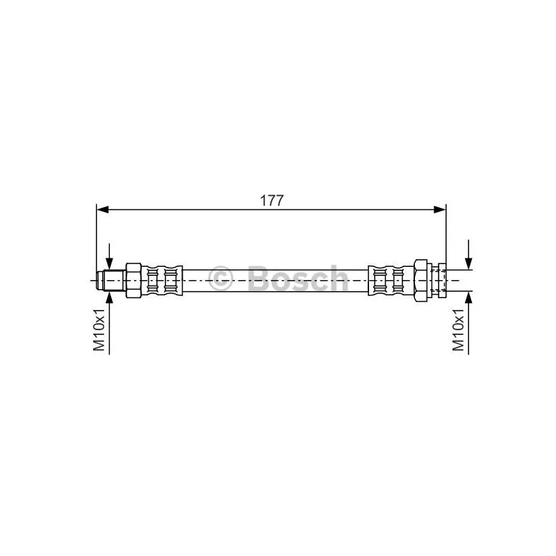 Flexible de frein BOSCH 1 987 476 671