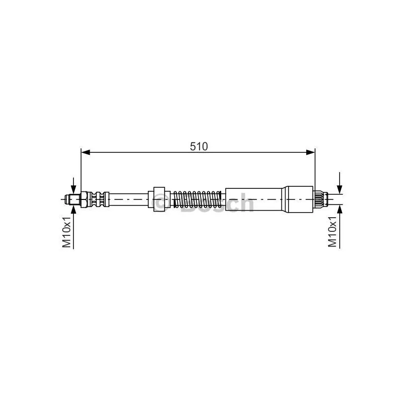 Flexible de frein BOSCH 1 987 476 675
