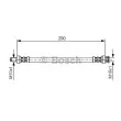 Flexible de frein BOSCH 1 987 476 688 - Visuel 1