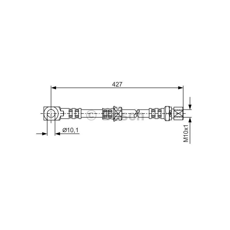 Flexible de frein BOSCH 1 987 476 690