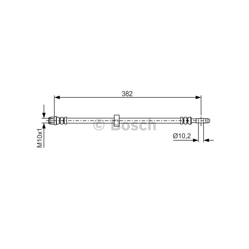 Flexible de frein BOSCH 1 987 476 696