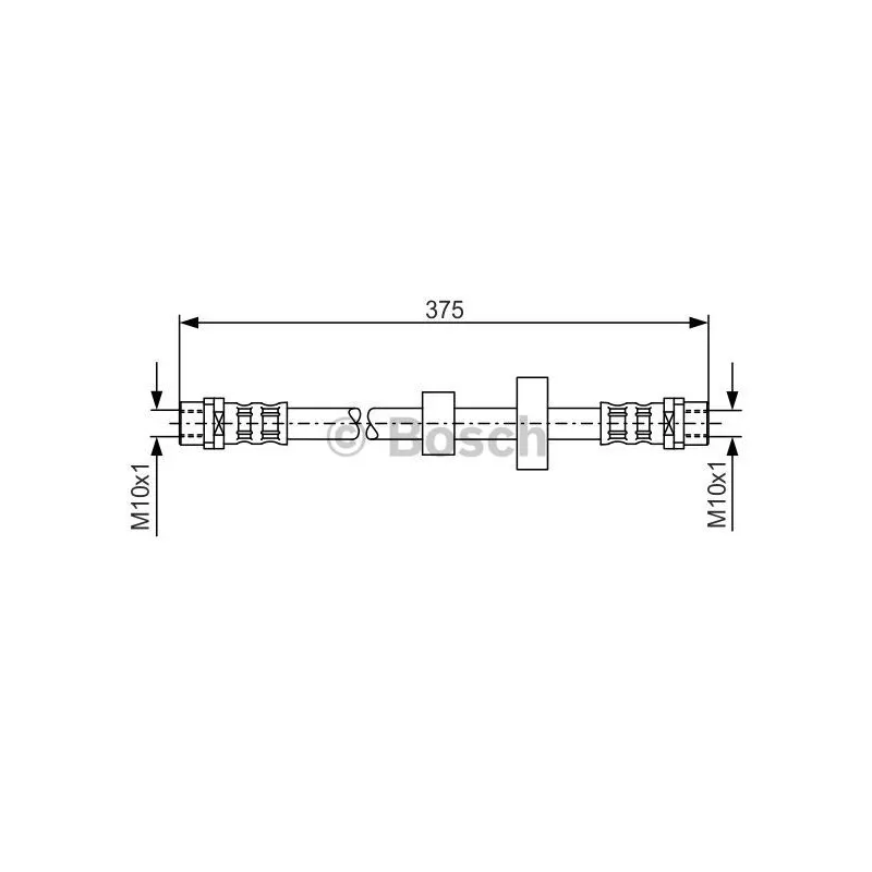 Flexible de frein BOSCH 1 987 476 698