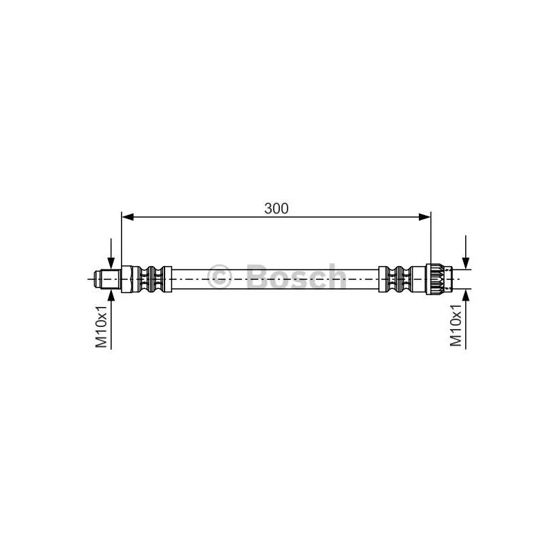 Flexible de frein BOSCH 1 987 476 699