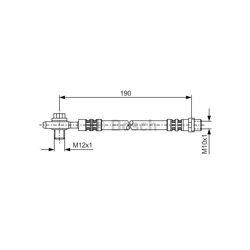 Flexible de frein BOSCH 1 987 476 719