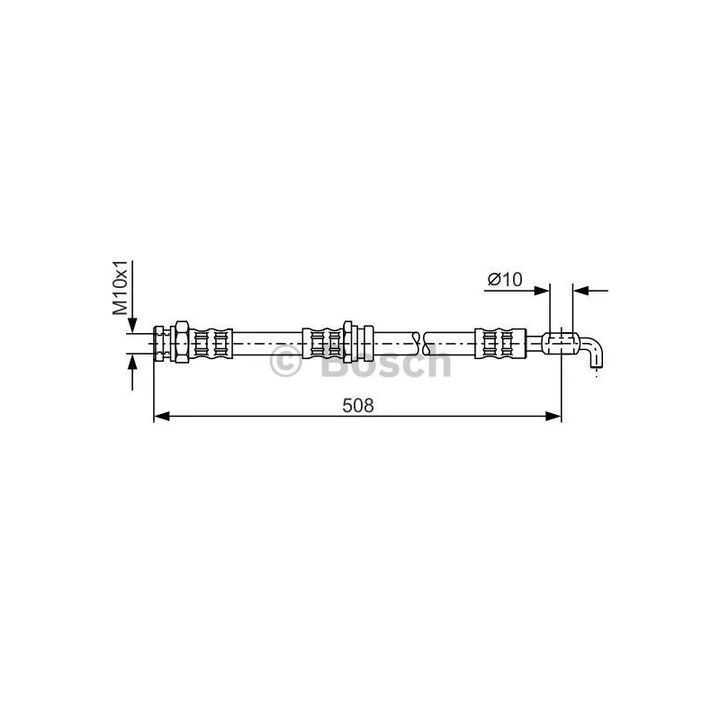 Flexible de frein BOSCH 1 987 476 733