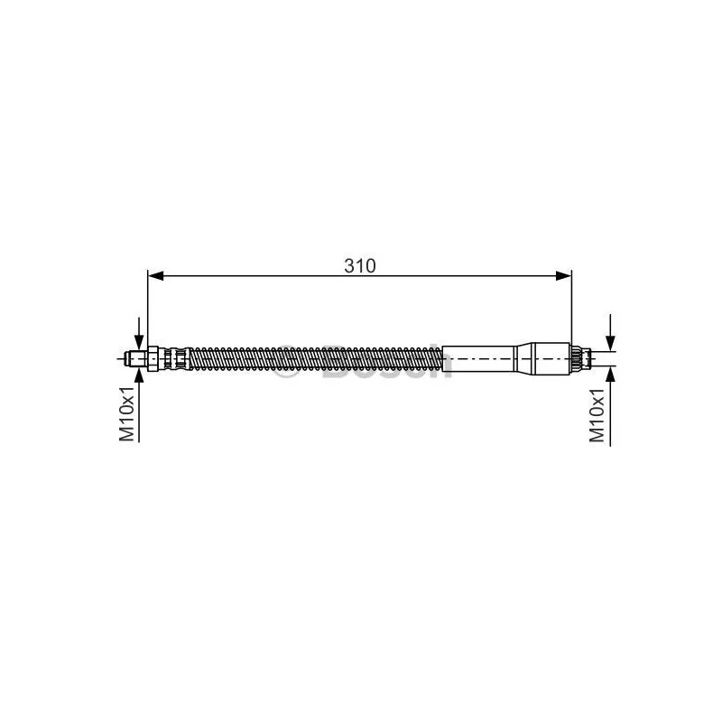 Flexible de frein BOSCH 1 987 476 746