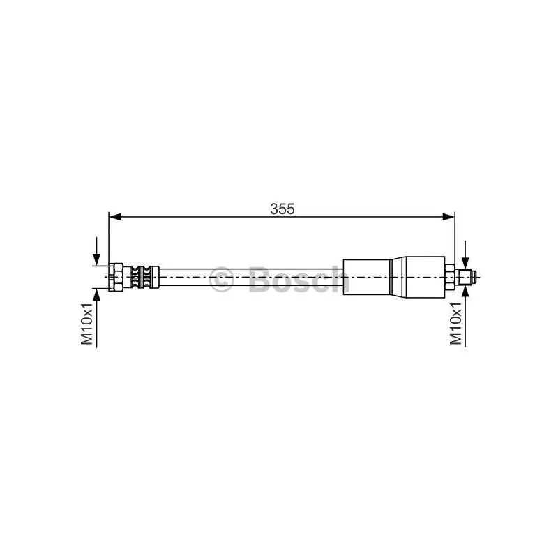 Flexible de frein BOSCH 1 987 476 751