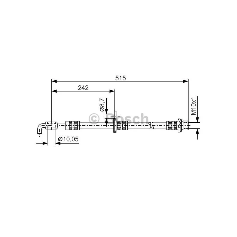 Flexible de frein BOSCH 1 987 476 780