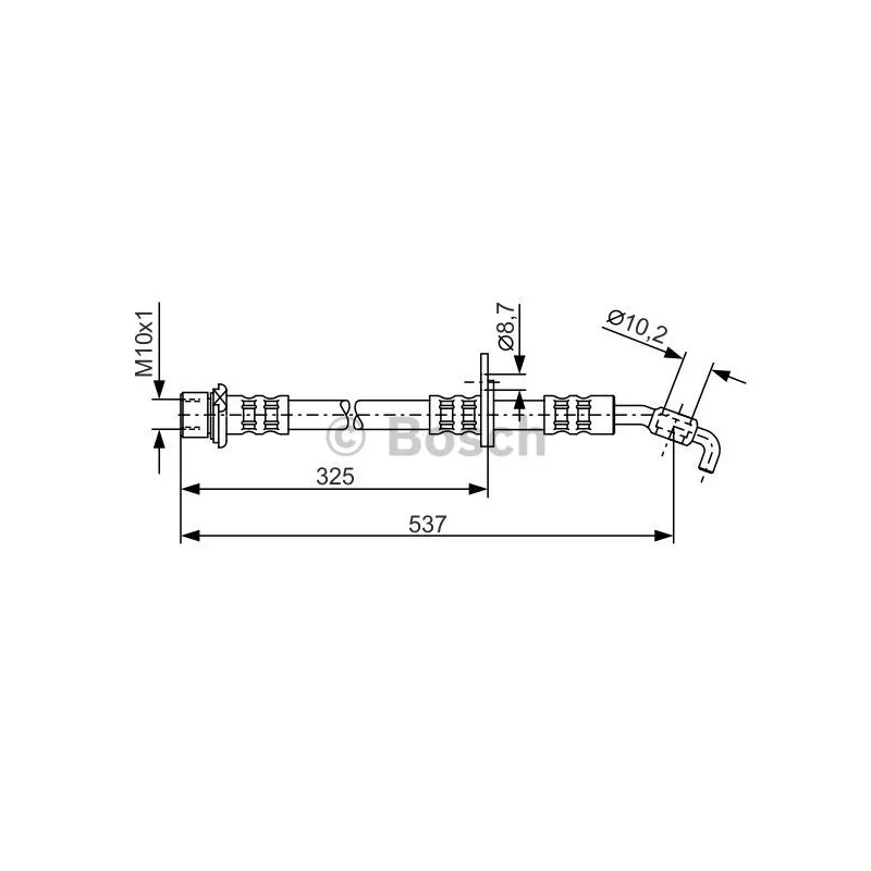 Flexible de frein BOSCH 1 987 476 782