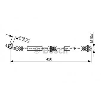 Flexible de frein BOSCH 1 987 476 790