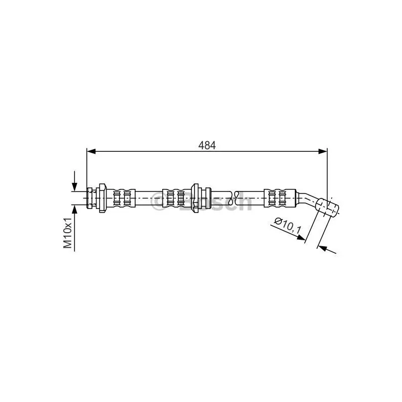 Flexible de frein BOSCH 1 987 476 801