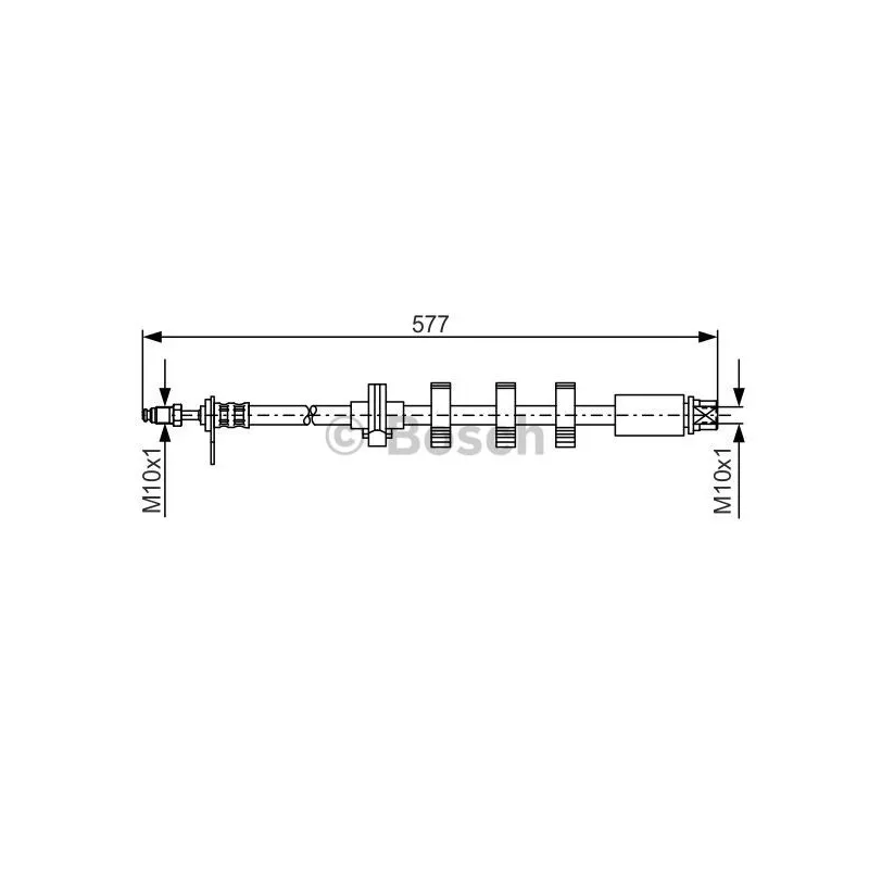 Flexible de frein BOSCH 1 987 476 809