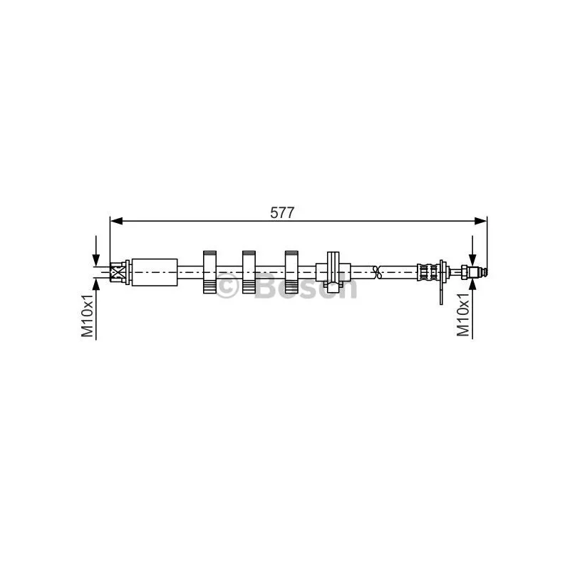 Flexible de frein BOSCH 1 987 476 810