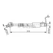 Flexible de frein BOSCH 1 987 476 812 - Visuel 1