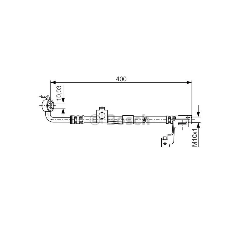 Flexible de frein BOSCH 1 987 476 815