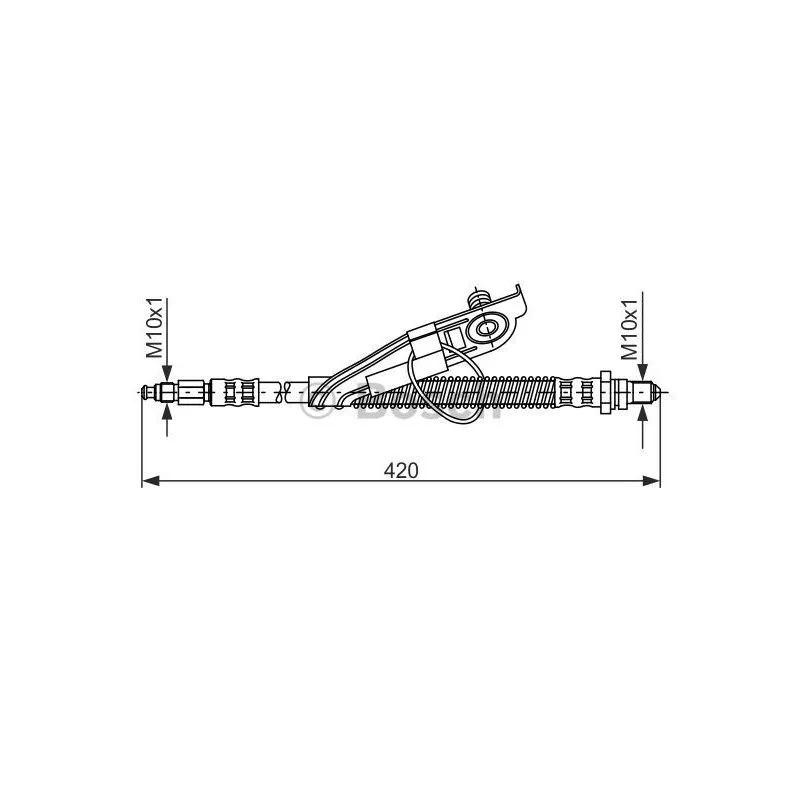 Flexible de frein BOSCH 1 987 476 816