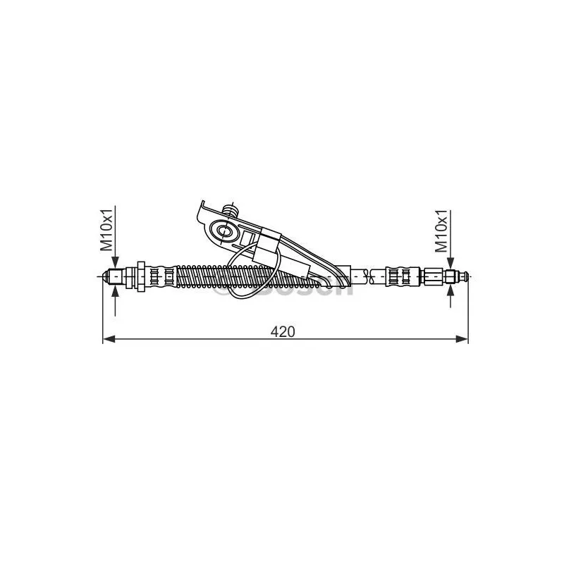 Flexible de frein BOSCH 1 987 476 817