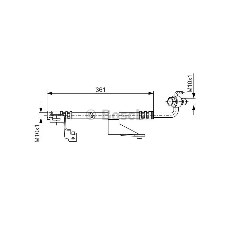 Flexible de frein BOSCH 1 987 476 821