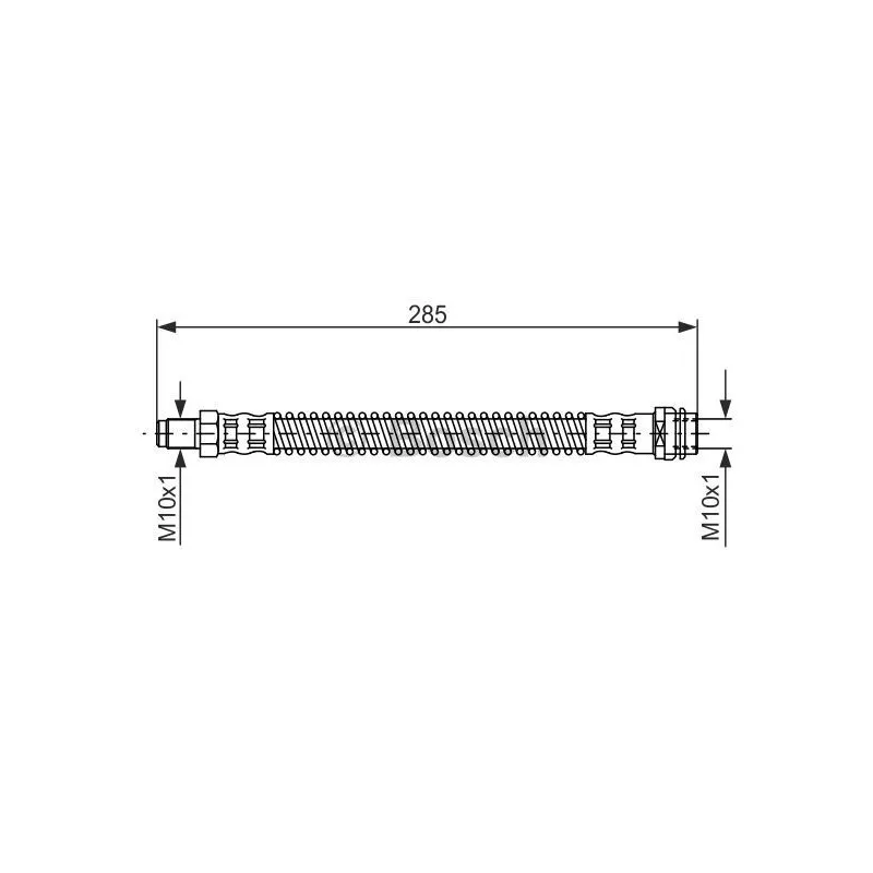 Flexible de frein BOSCH 1 987 476 841