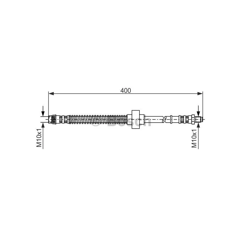 Flexible de frein BOSCH 1 987 476 844
