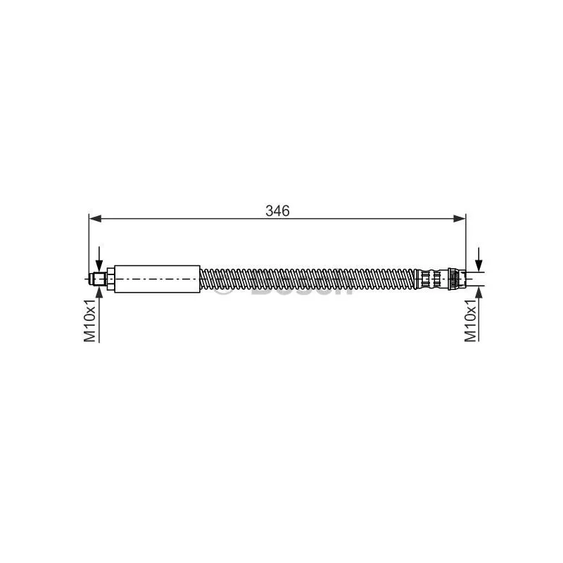 Flexible de frein BOSCH 1 987 476 859