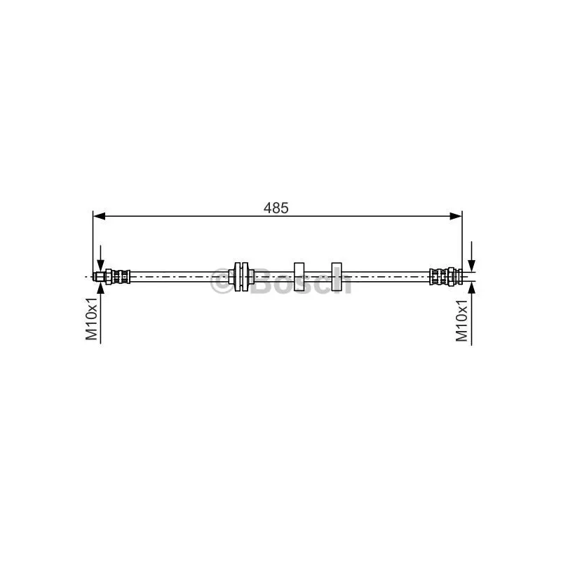 Flexible de frein BOSCH 1 987 476 860