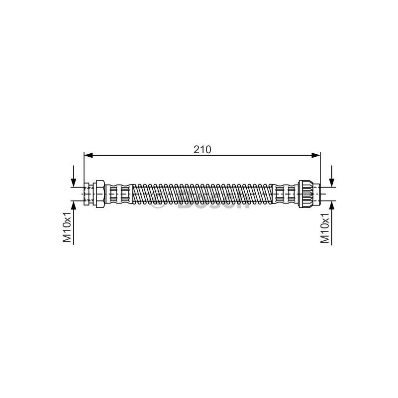 Flexible de frein BOSCH 1 987 476 867