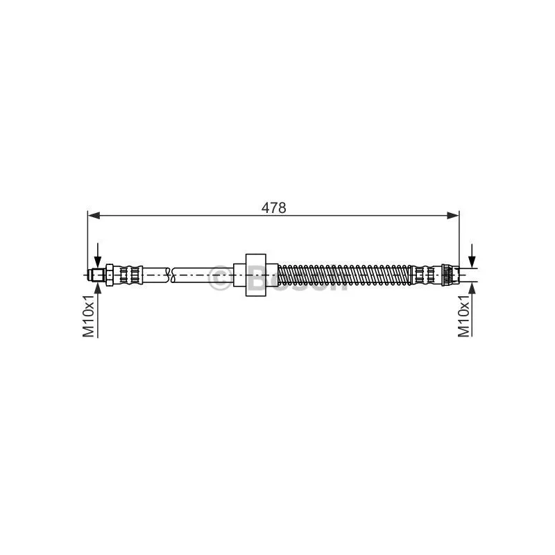 Flexible de frein BOSCH 1 987 476 868