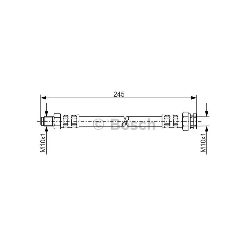 Flexible de frein BOSCH 1 987 476 876