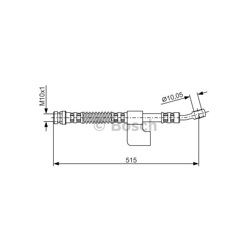 Flexible de frein BOSCH 1 987 476 897