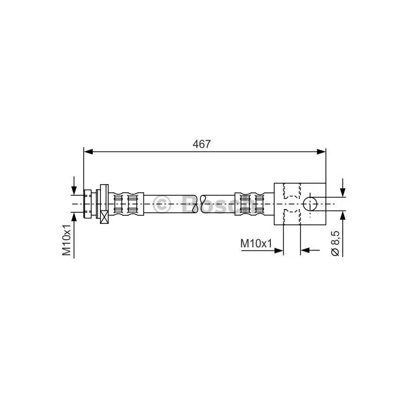 Flexible de frein BOSCH 1 987 476 903