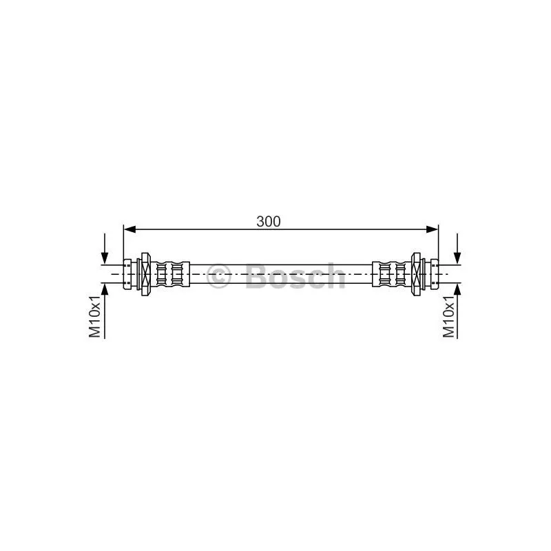 Flexible de frein BOSCH 1 987 476 908