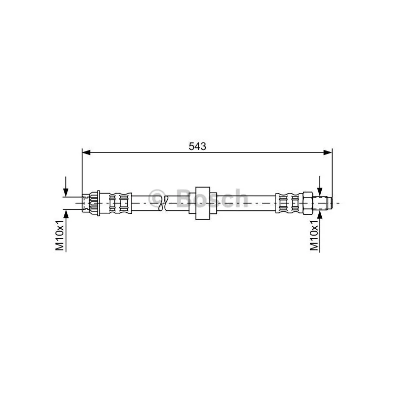Flexible de frein BOSCH 1 987 476 916