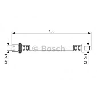 Flexible de frein BOSCH 1 987 476 939