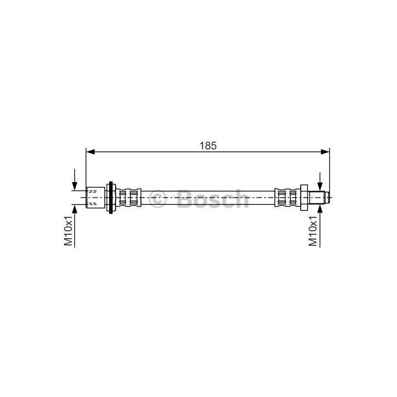 Flexible de frein BOSCH 1 987 476 939