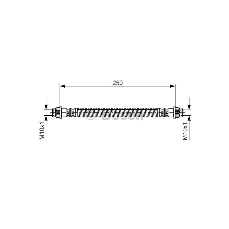 Flexible de frein BOSCH 1 987 476 947