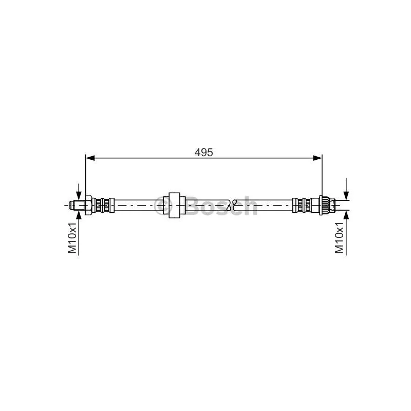 Flexible de frein BOSCH 1 987 476 953
