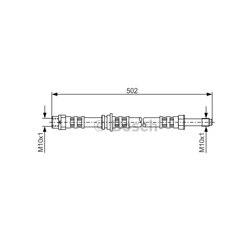 Flexible de frein BOSCH 1 987 476 971
