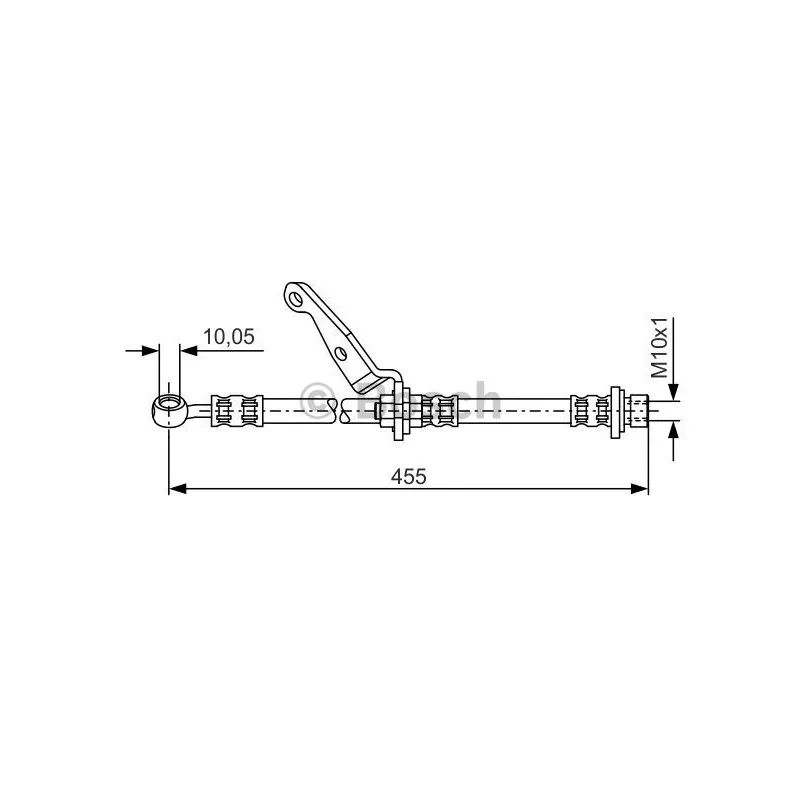 Flexible de frein BOSCH 1 987 476 973