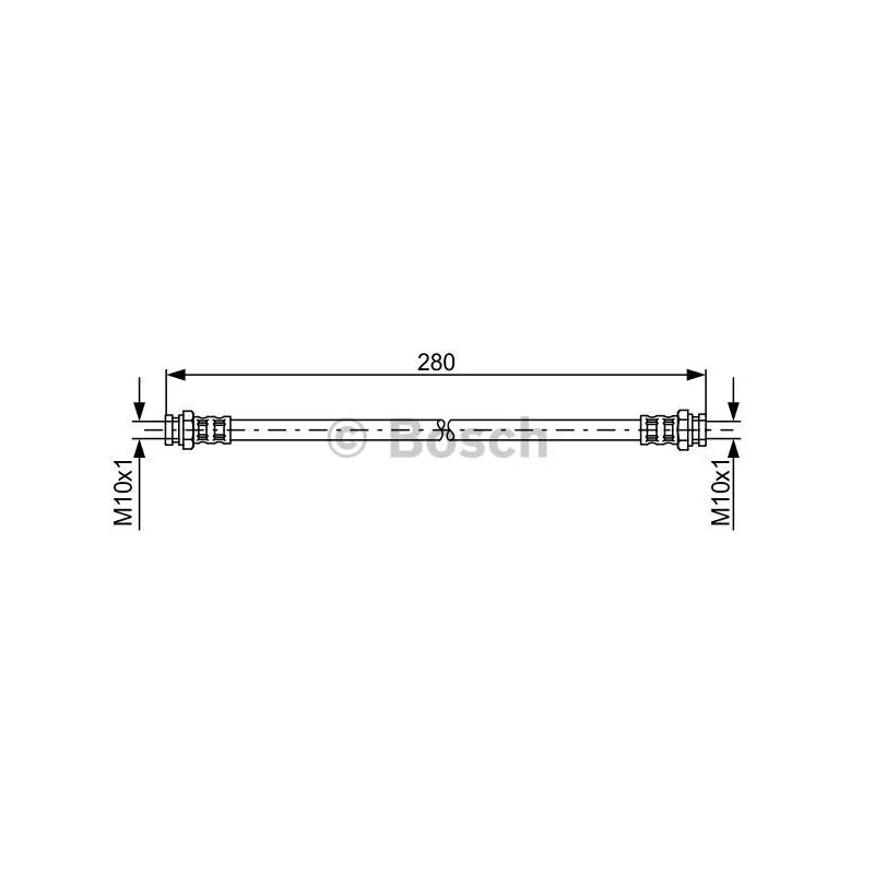 Flexible de frein BOSCH 1 987 476 985